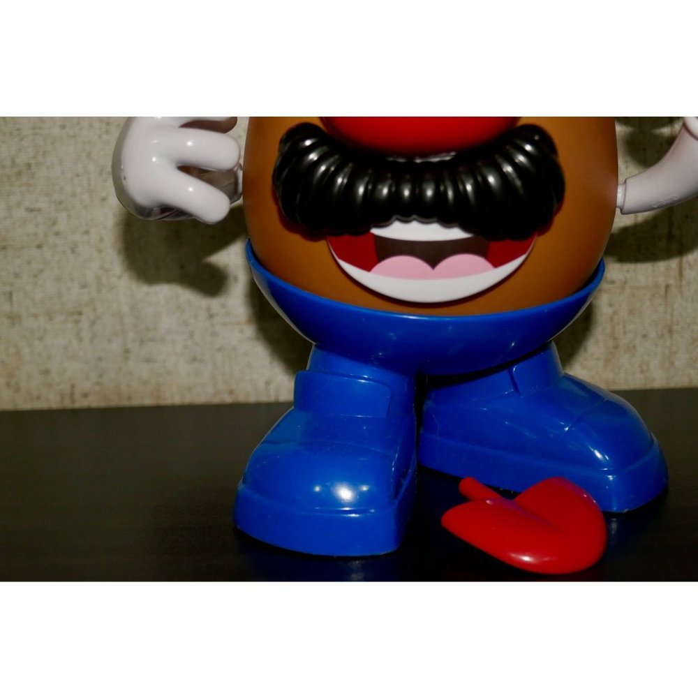 2010 Mattel Mr. Potato Head Complete With Hat, Glasses, And Mustache - Picture 4 of 6